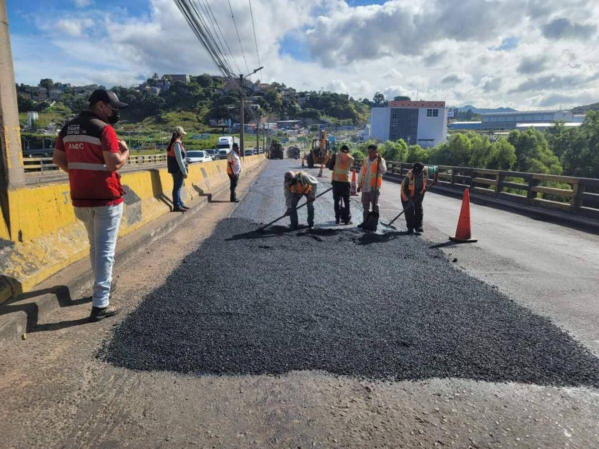 Alcaldía concluye bacheo en el anillo periférico y ciclistas están listos para pedalear por Operación Sonrisa