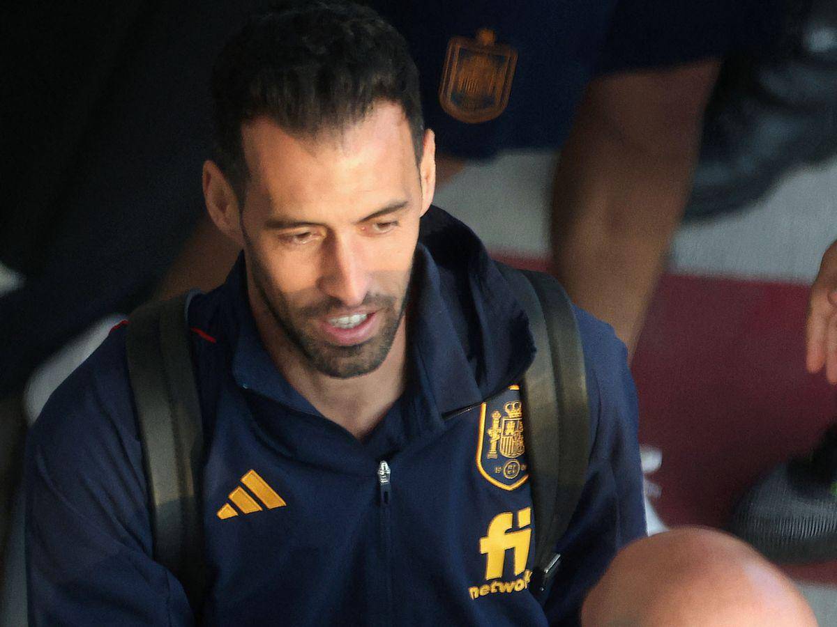 Sergio Busquets pone fin a su recorrido con la selección de España después de 15 años