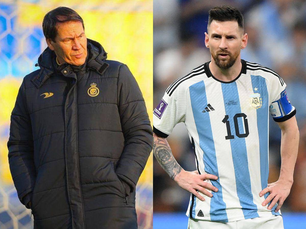 Entrenador del Al Nassr revela que antes que a Cristiano, querían a Messi