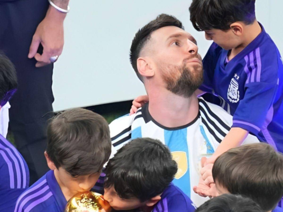 La carta que el hijo de Messi escribió antes de la final del Mundial que se hizo viral