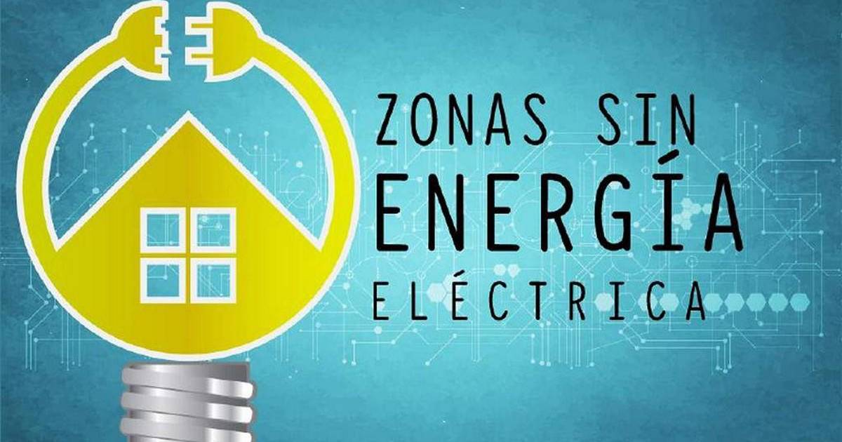 Zonas de Honduras sin electricidad sábado 16 de diciembre
