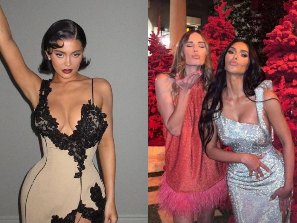 Con lujosa fiesta celebraron la víspera de Navidad las Kardashian