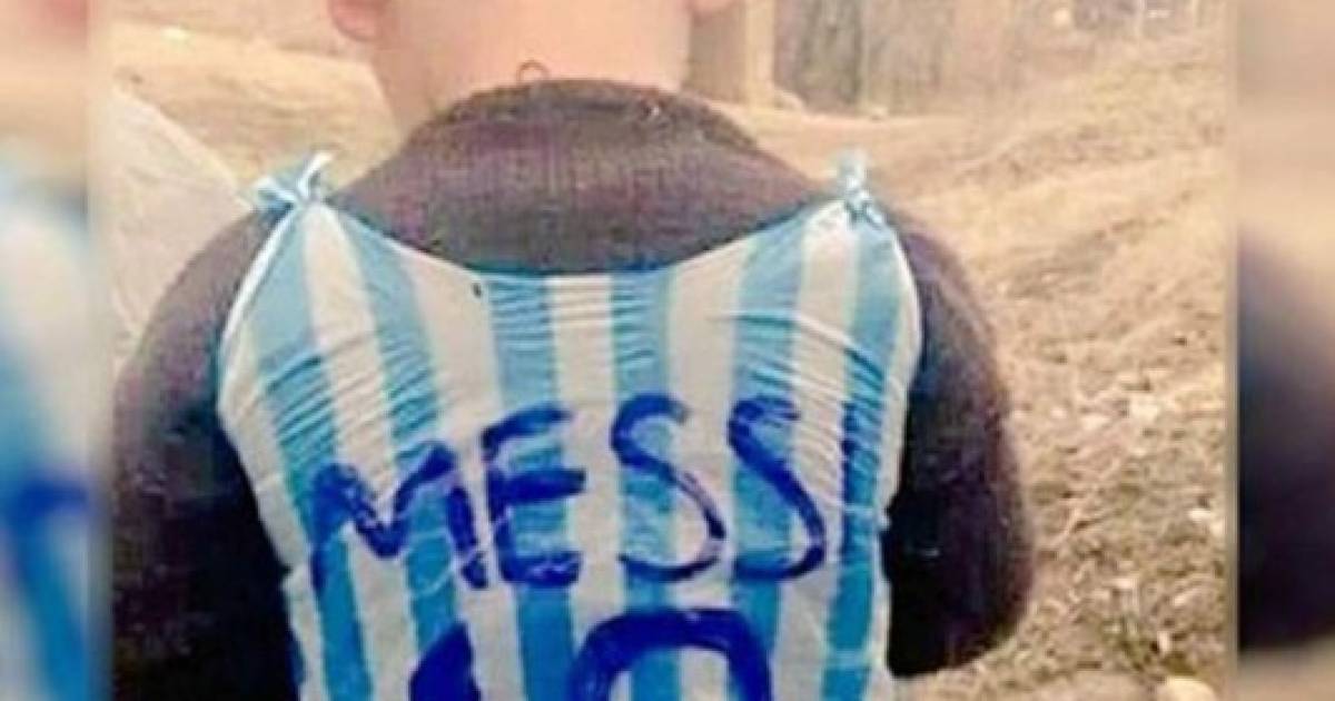 El infierno del chico que se hizo una camiseta de Messi con una bolsa - LA  NACION