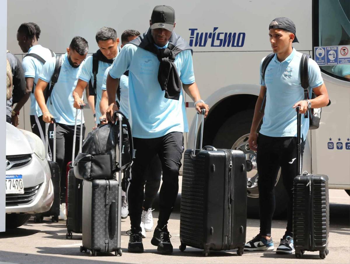 Selección de Honduras comienza su travesía a Guayana para juego de Nations League