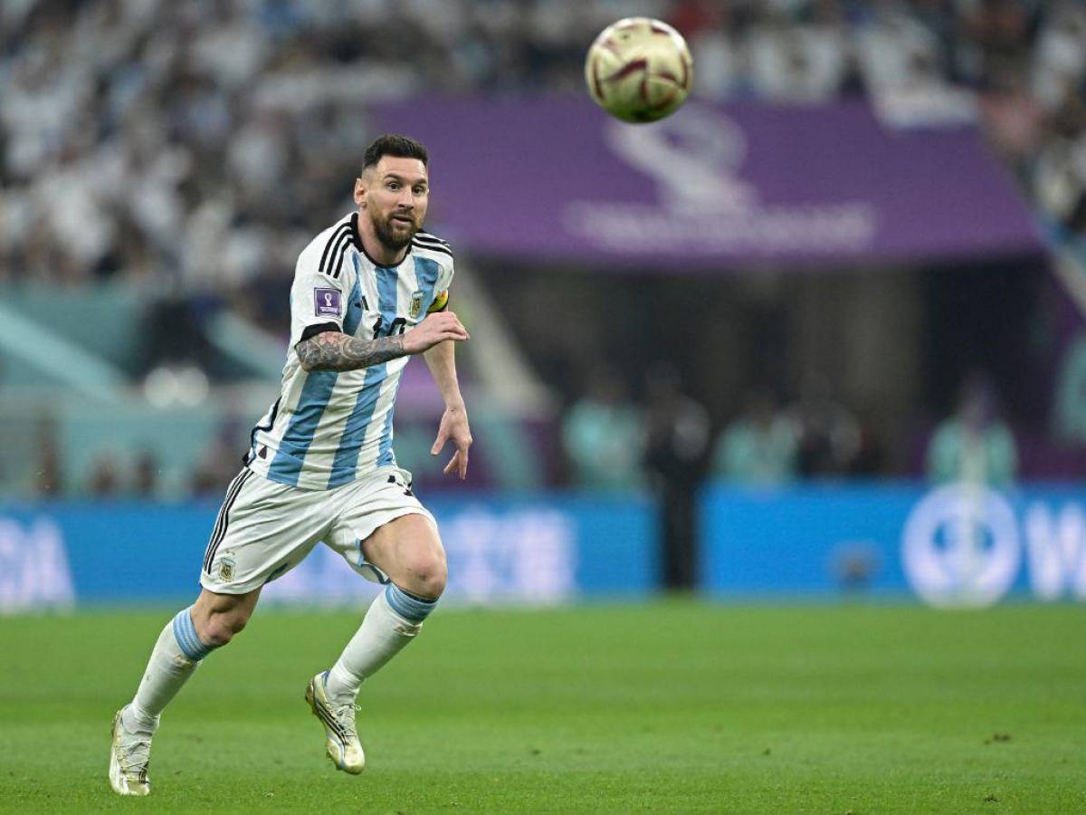 Messi jugando con Croacia iguala récord de Matthäus con 25 partidos en Mundiales