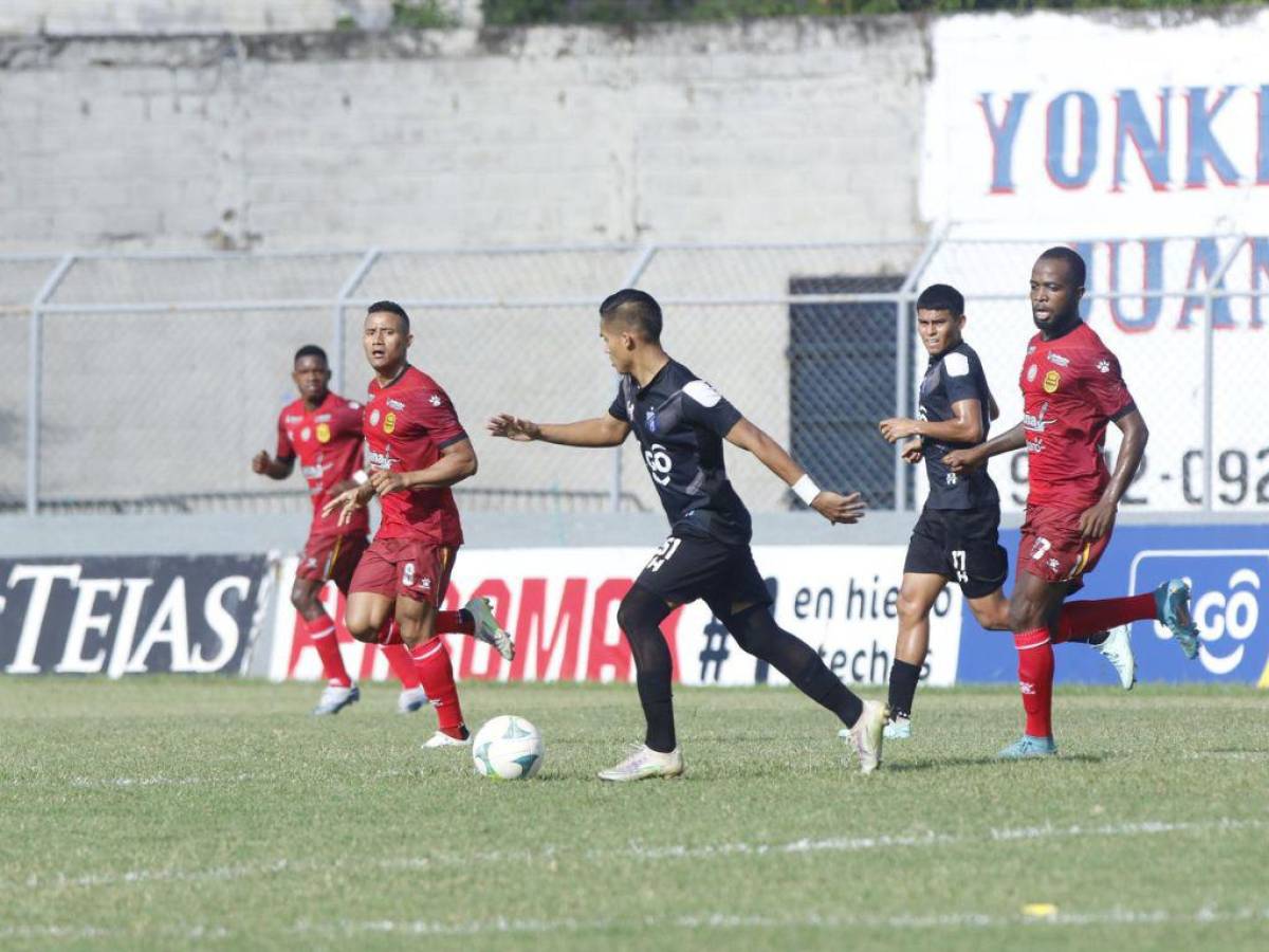 ¡Gris empate! Real España empata 0-0 de visita contra Honduras Progreso