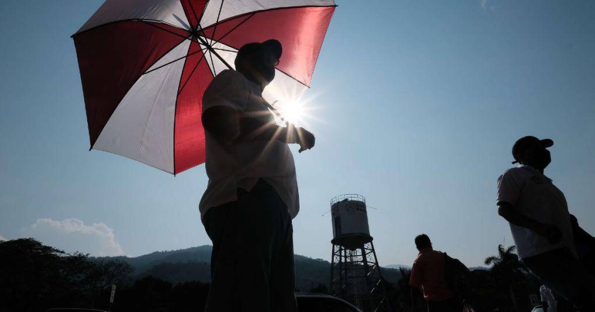 Cold or warm?  The weather for the last weekend of February in Honduras