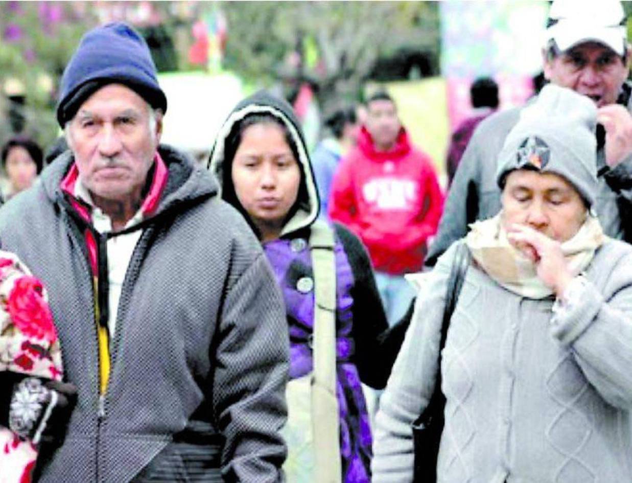 Tegucigalpa y La Esperanza registraron las temperaturas más bajas por el frente frío