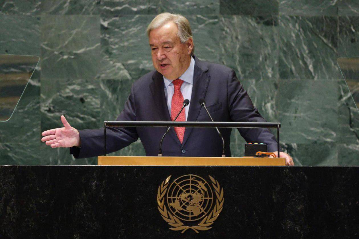 Guterres advierte que el mundo tal como está es “insostenible”