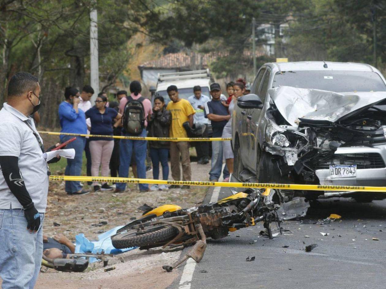 Tránsito reporta 177 personas fallecidas menos por accidentes viales