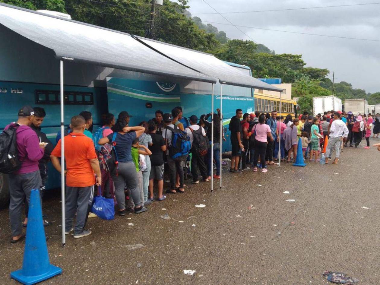 Honduras dispone de 13 albergues para atender a migrantes que transitan por el país