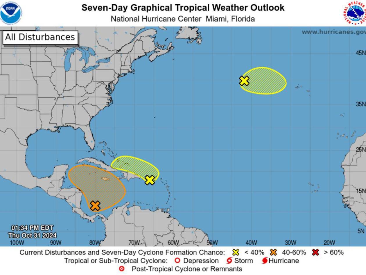 Lluvias y tormentas: sistema de baja presión impactará el fin de semana