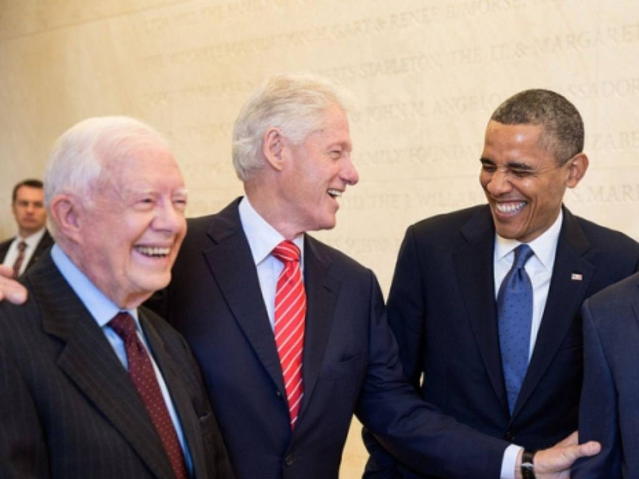 Obama y Clinton exaltan la vida de servicio de Jimmy Carter