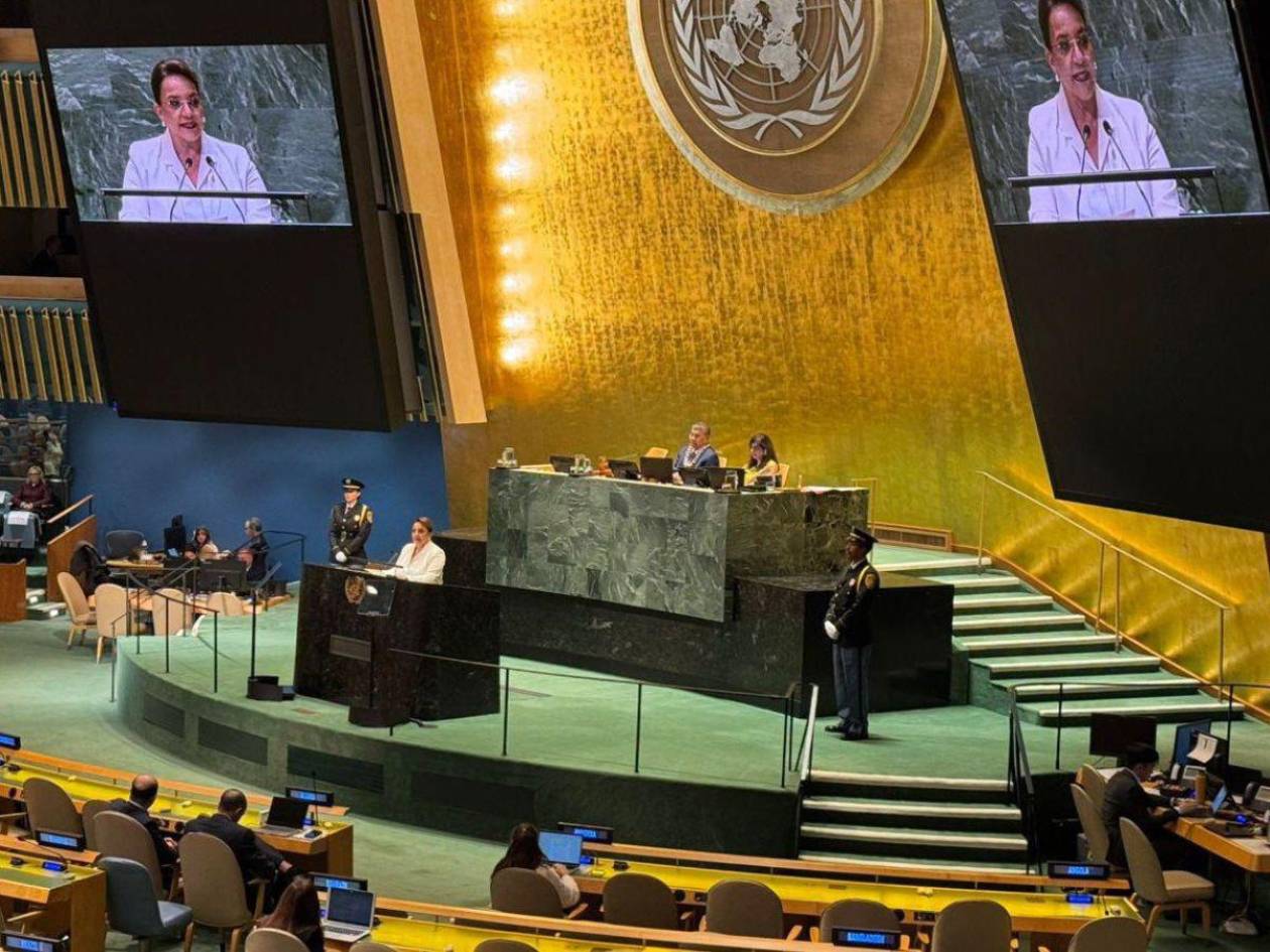 Xiomara Castro denuncia conspiración de golpe de Estado contra ella en la ONU