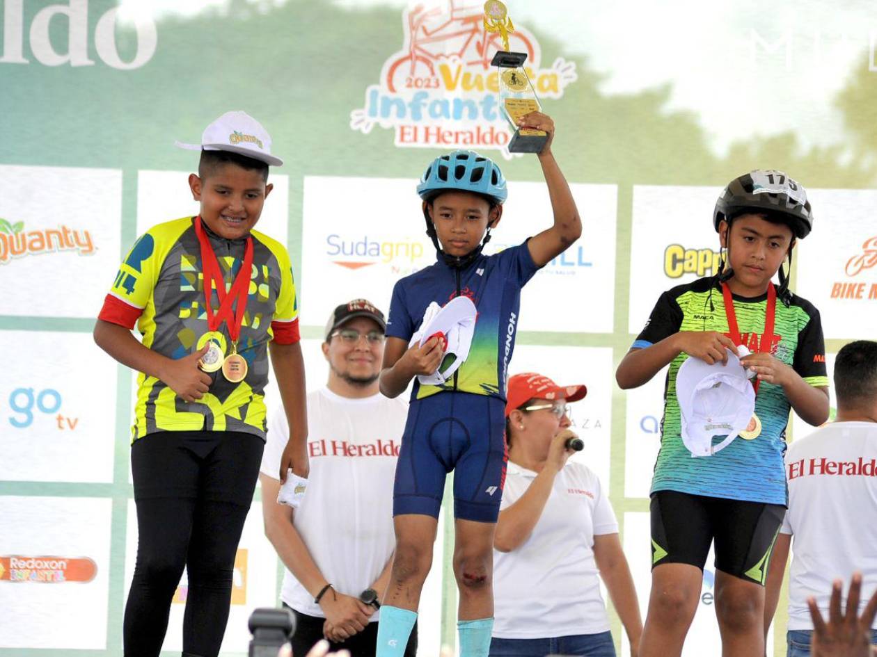 Jaziel Palma, campeón de la Vuelta Infantil: “Espero cerrar con broche de oro”