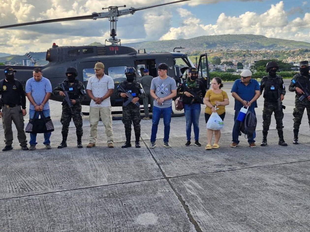 A Támara cinco detenidos, entre ellos militares y un detective de la DLCN