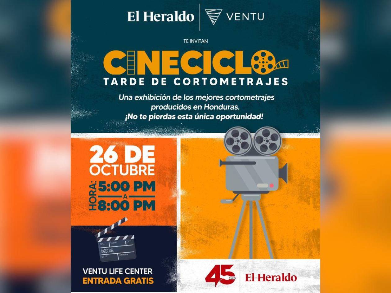 El Heraldo y Ventu presentan el Cineciclo, una selección de cortos hondureños