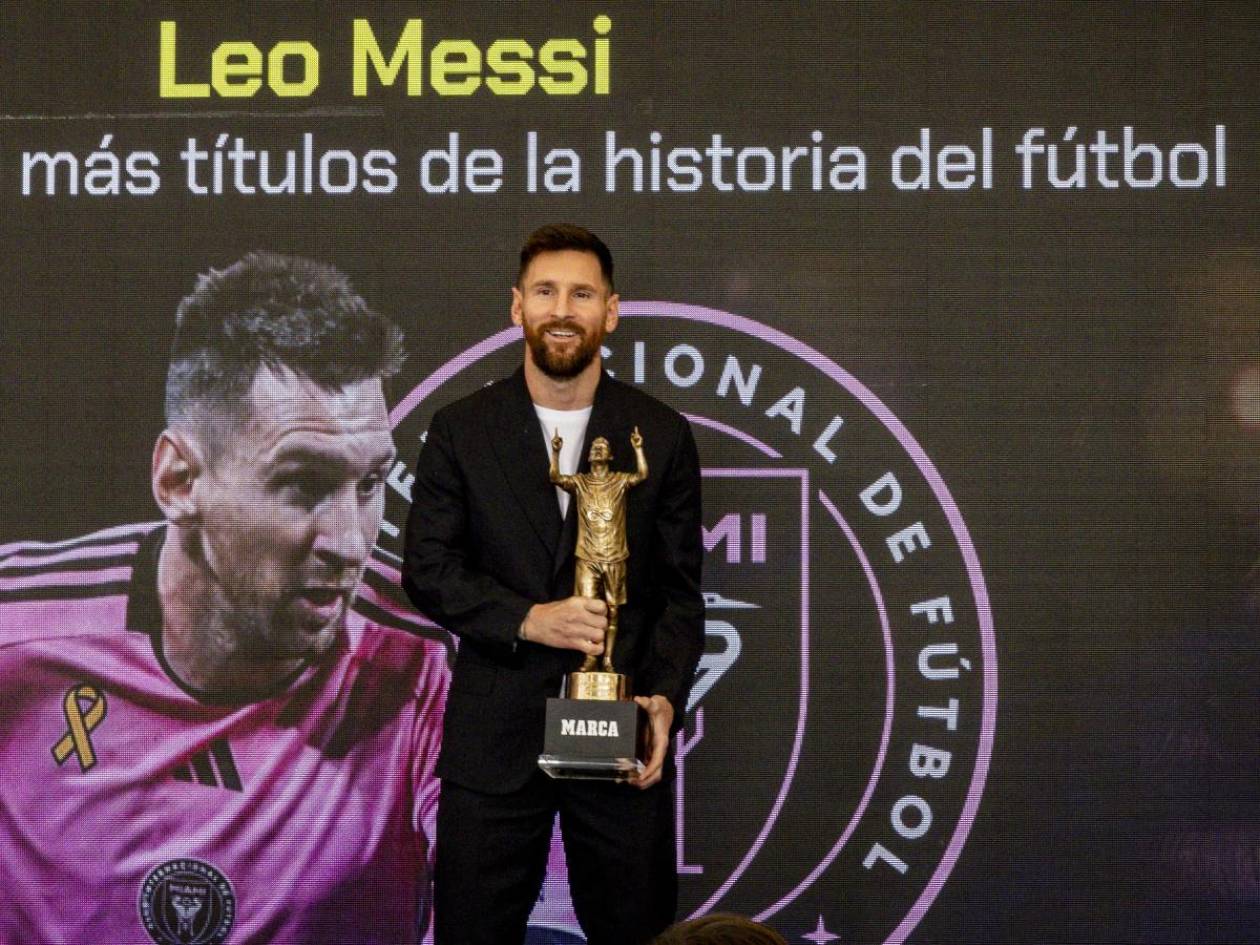 Messi recibe premio y responde si podrá llegar al Mundial 2026: “No venía a retirarme”