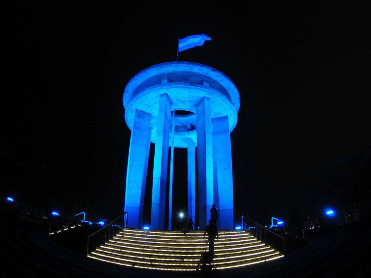 Tegucigalpa se vuelve un gran pesebre iluminado en las noches de Navidad