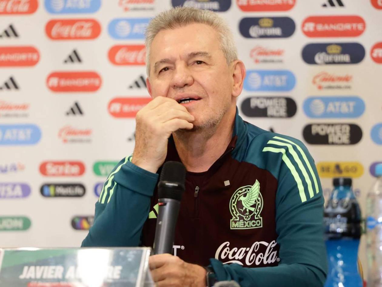 Javier Aguirre confirma jugadores titulares de México y lo que le pide a la afición de Honduras