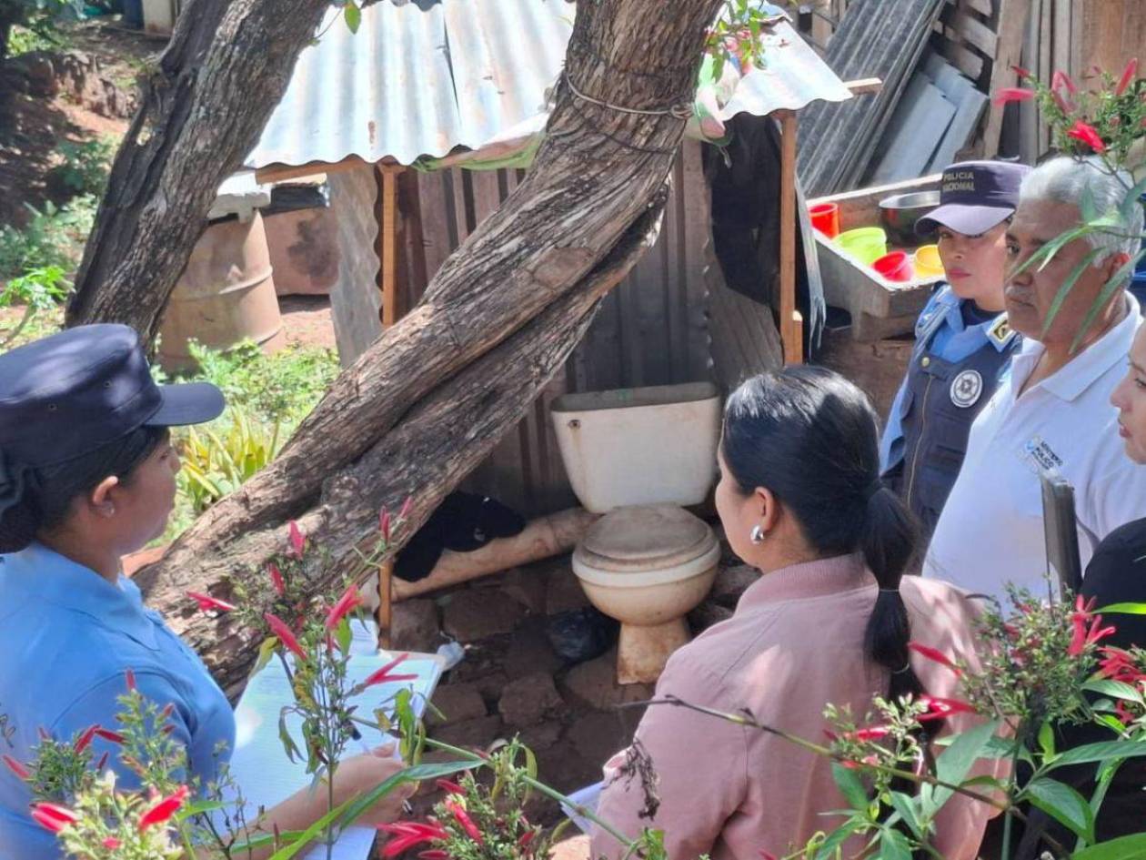 Hallan feto dentro de un inodoro en colonia Quezada de Comayagüela