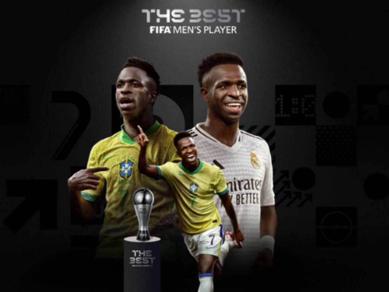 Vinicius Jr se lleva el Premio The Best como mejor jugador masculino del año