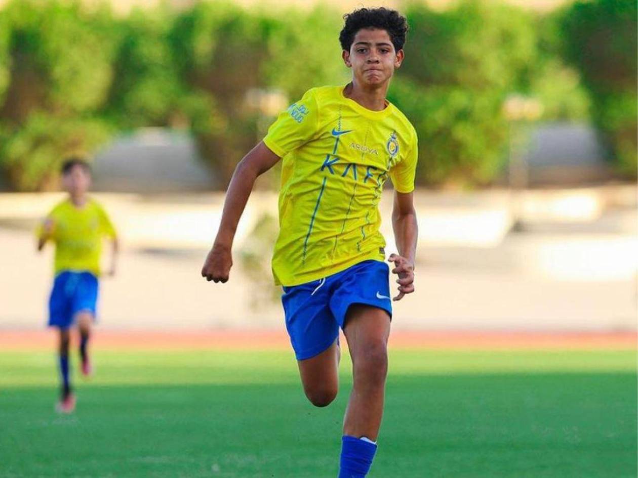 Cristiano Ronaldo Jr. anota doblete y le da el triunfo al Al Nassr