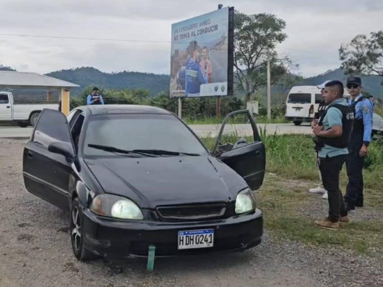 Sicarios le quitan la vida a un hombre cuando se conducía en su carro en La Entrada, Copán