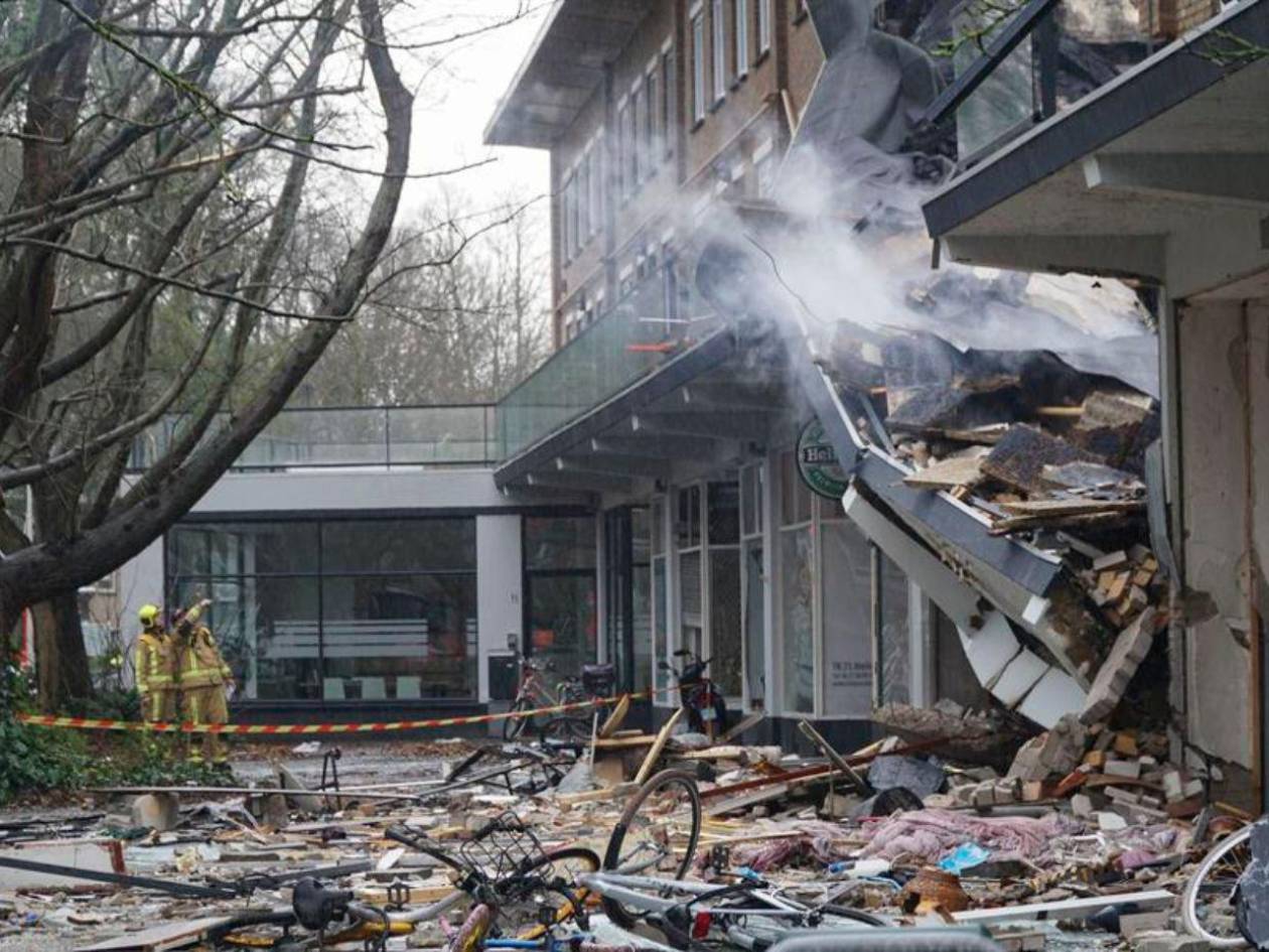 Cinco muertos y cuatro heridos tras derrumbe parcial de un edificio en La Haya