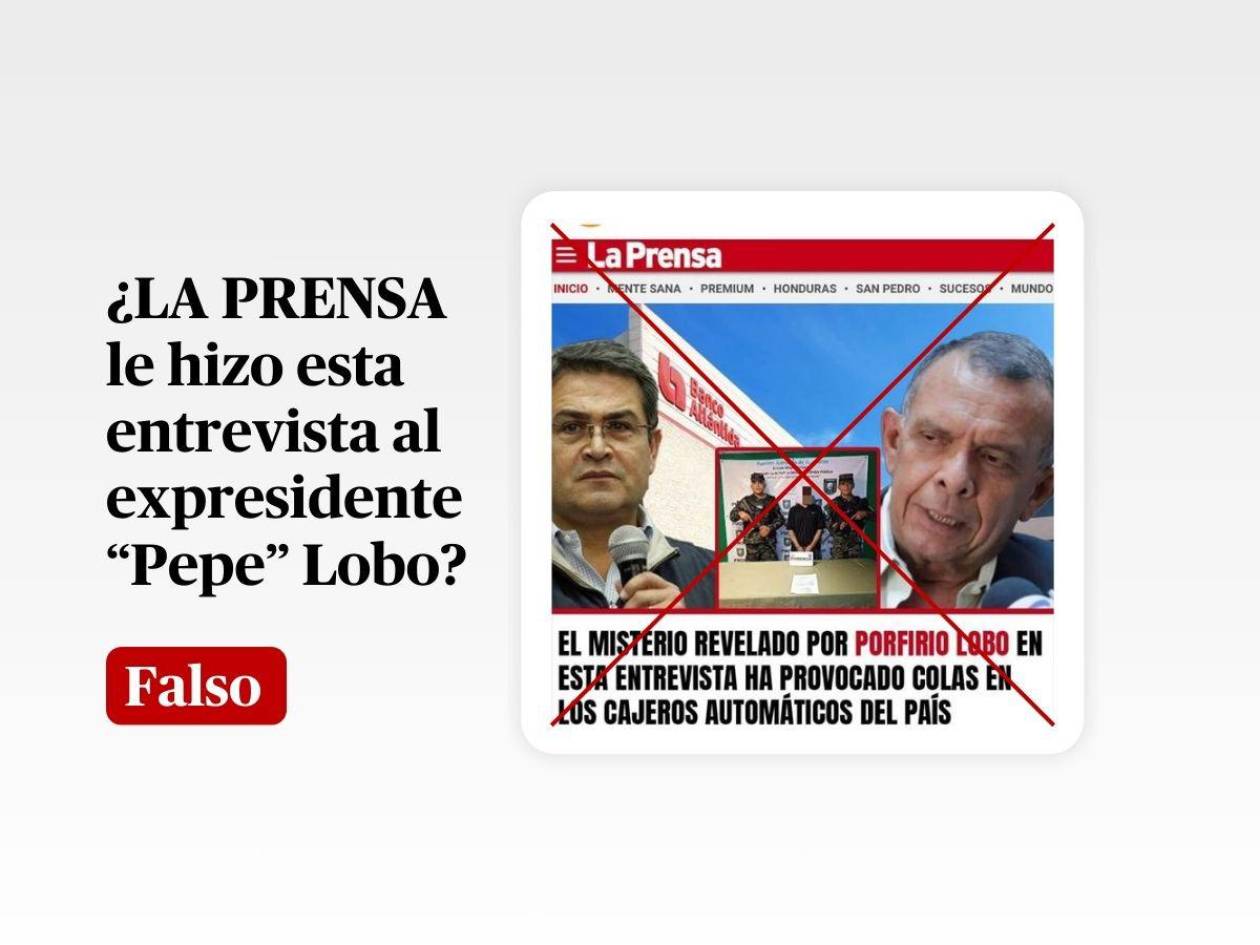 La Prensa no publicó una entrevista de “Pepe” Lobo que provocó que los cajeros estén llenos