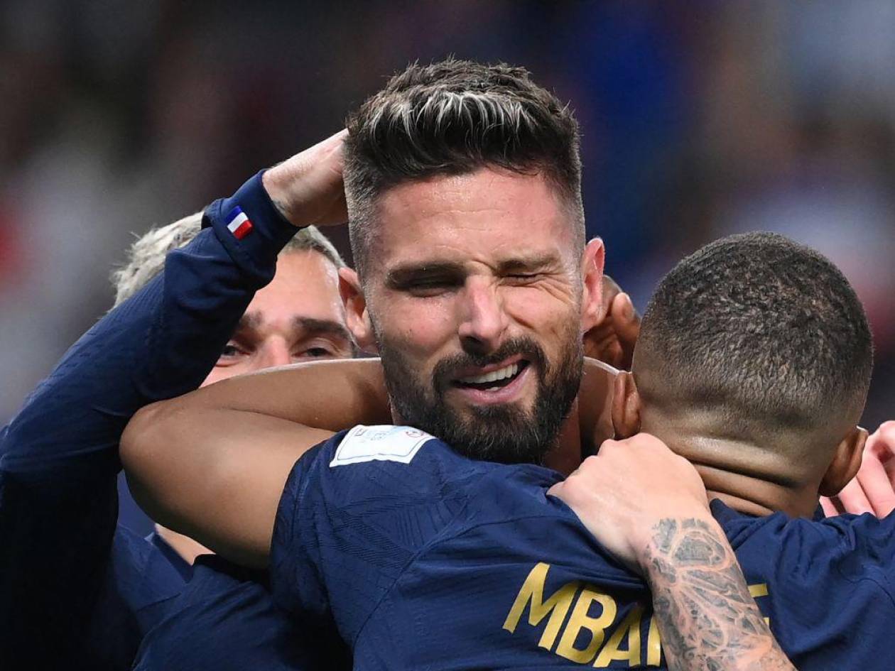 Olivier Giroud reacciona tras anotar doblete ante Australia: “Estábamos un poco asustados pero reaccionamos rápidamente después”