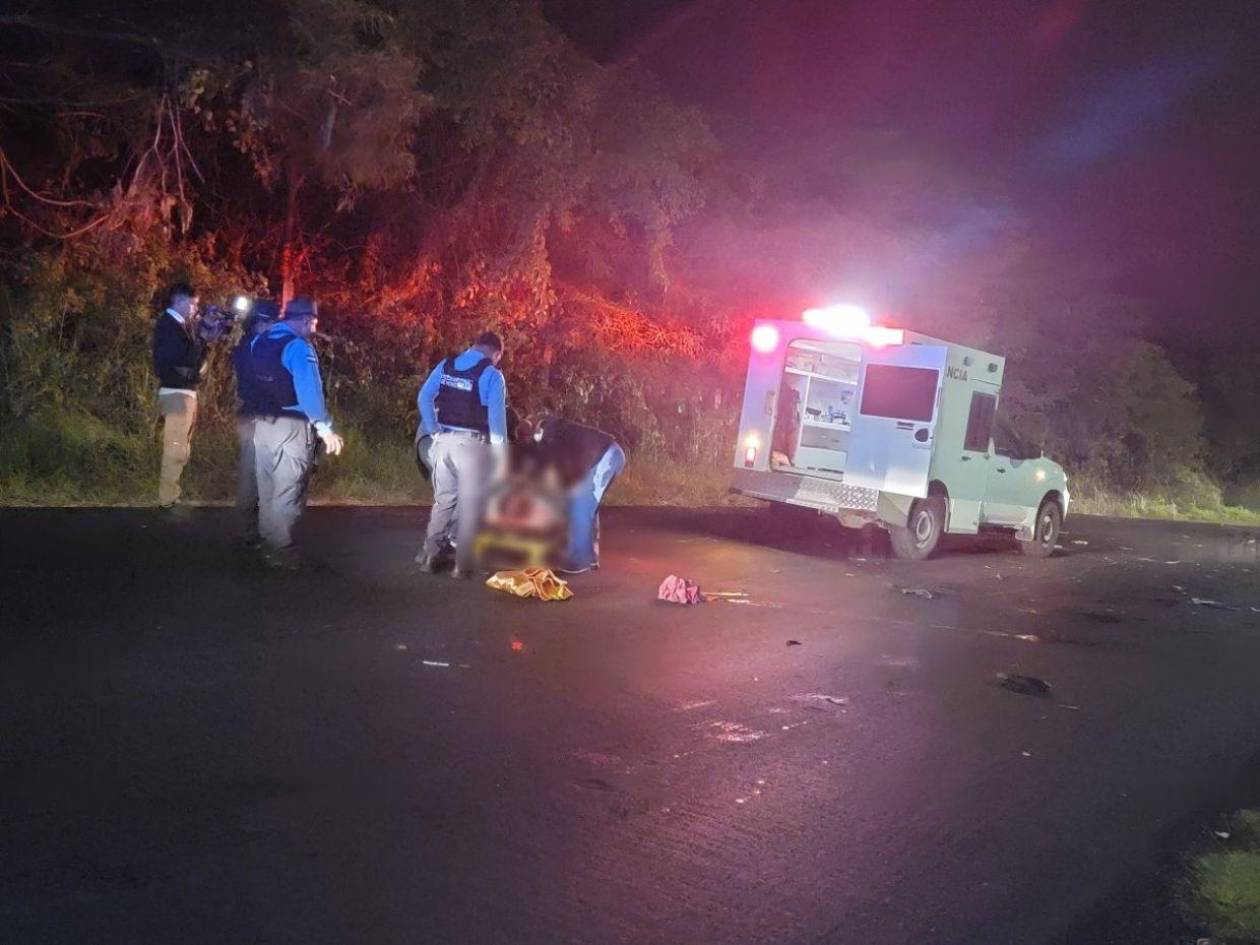 Motociclista muere tras accidente en salida a Valle de Ángeles