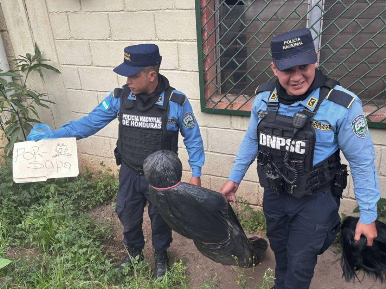 Policía es burlada con broma de Halloween con falso encostalado en la capital