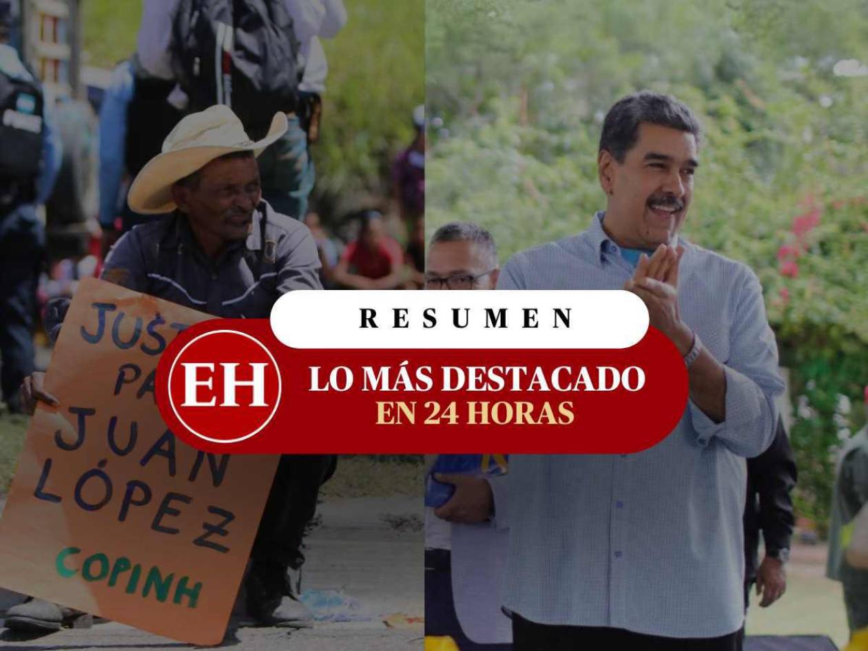 Copinh exige justicia por Juan López y Argentina pide la captura de Maduro: Lo más destacado en 24 horas