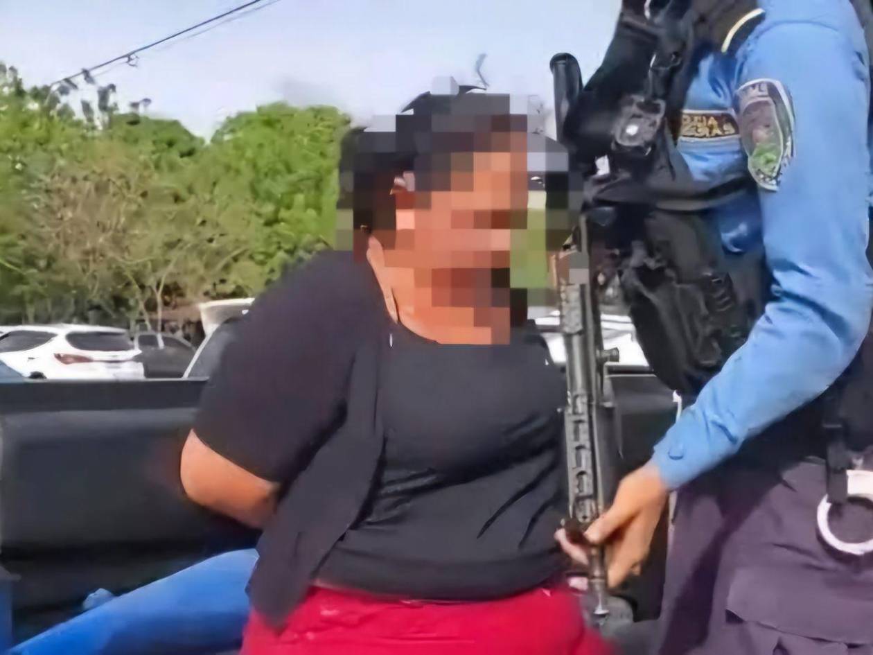 Envían a la cárcel a mujer que pretendía quemar a su hija en Choluteca