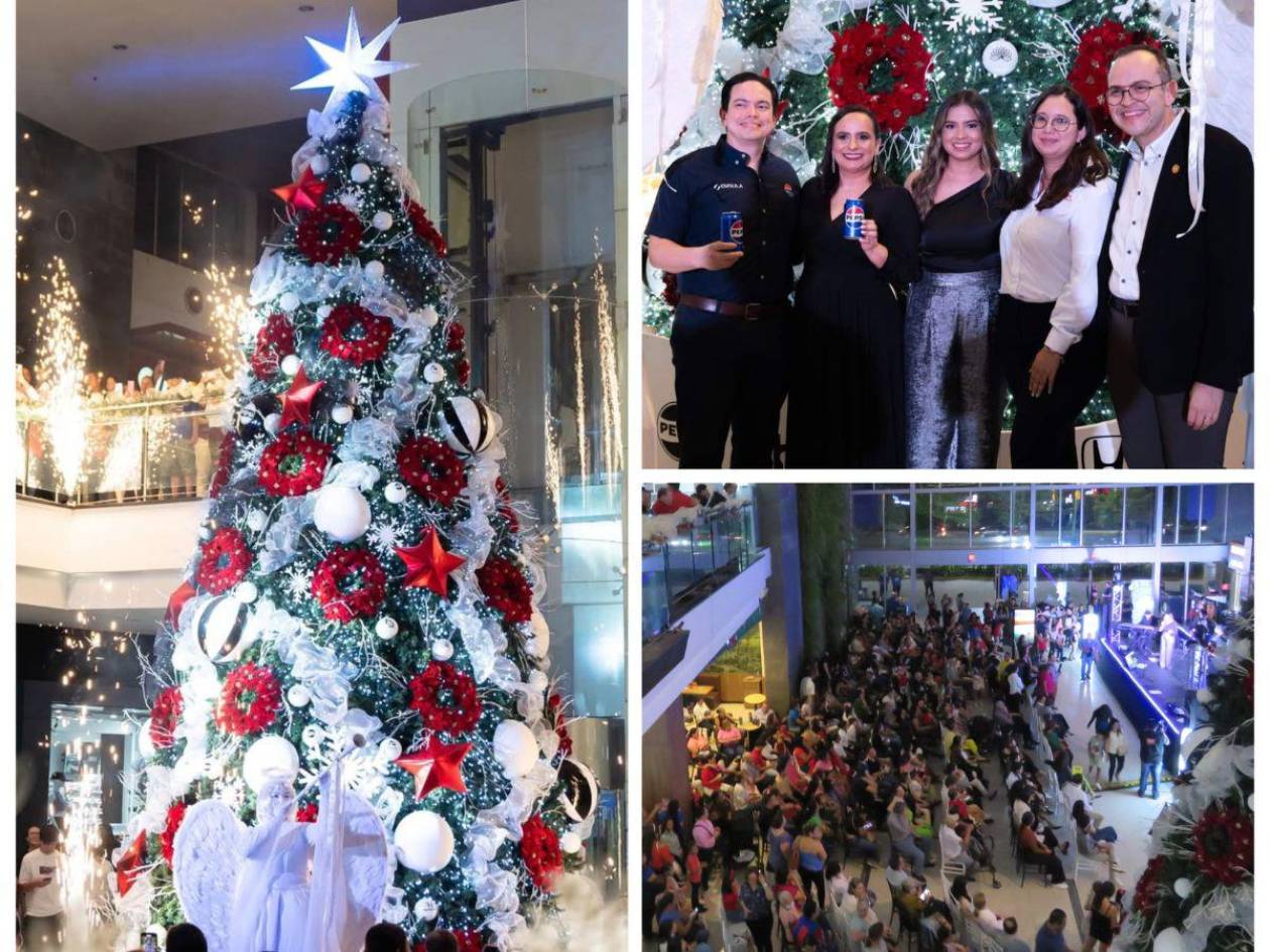 Banco de Occidente y Altara inauguran la época navideña con el encendido del árbol