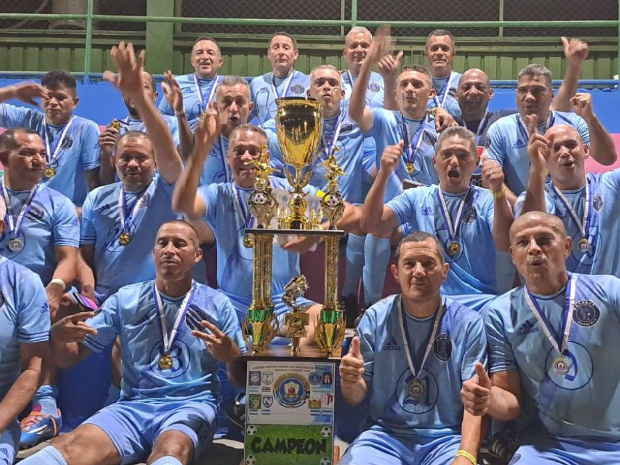 Motagua logra título en torneo centroamericano de veteranos en Nicaragua