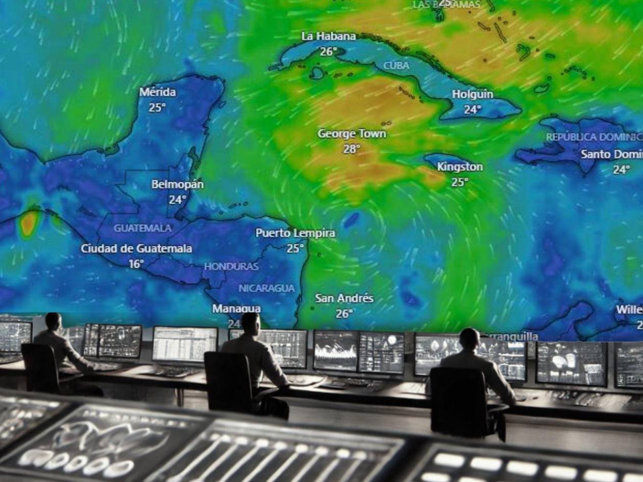 En vivo: Trayectoria de la tormenta Sara y su impacto en Honduras