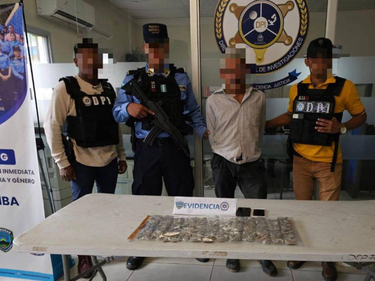 Cae sexagenario en posesión de marihuana en La Masica, Atlántida