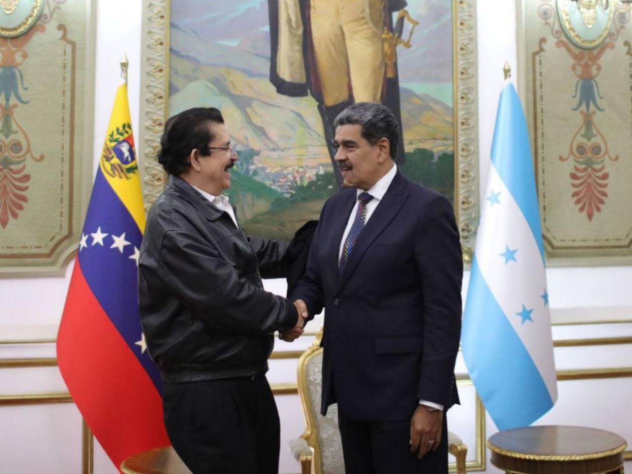 ‘Mel’ Zelaya se reunió con Maduro tras toma de posesión en Venezuela, ¿de qué hablaron?