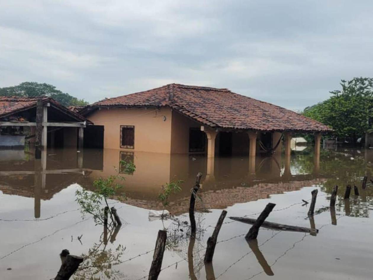 Choluteca, Valle y El Paraíso otra vez azotados por las fuertes inundaciones