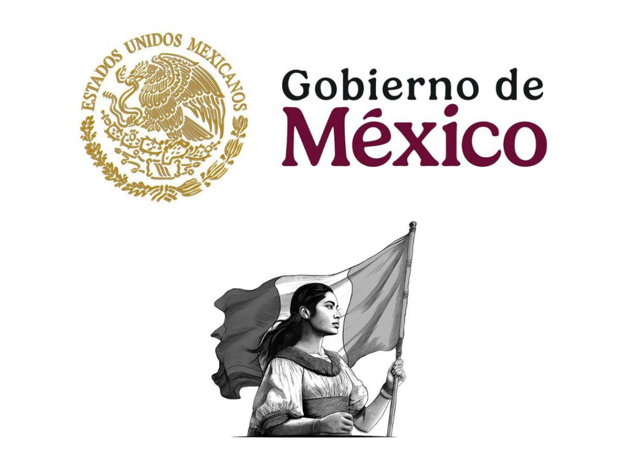 Sheinbaum presenta nueva imagen del gobierno de México con figura de joven indígena