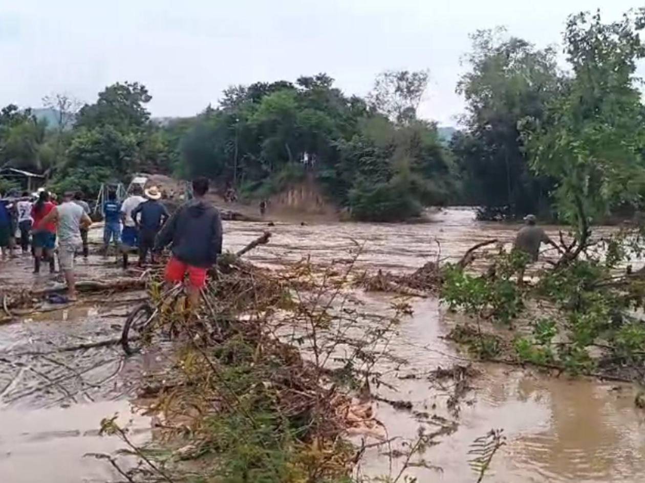 Lluvias dejan inundaciones y desastres en Jamastrán y otras zonas de El Paraíso