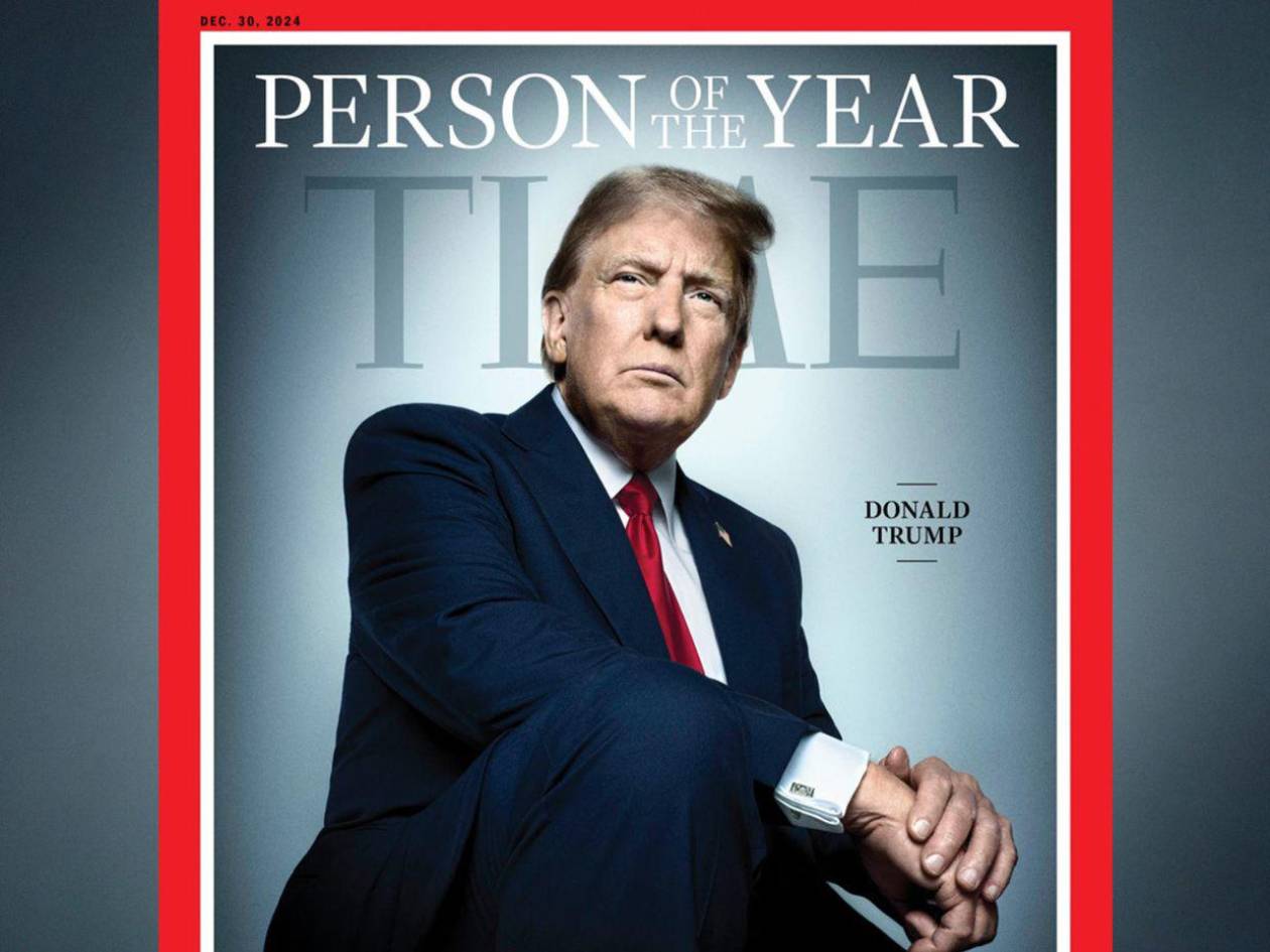 Time nombra a Donald Trump Persona del Año 2024