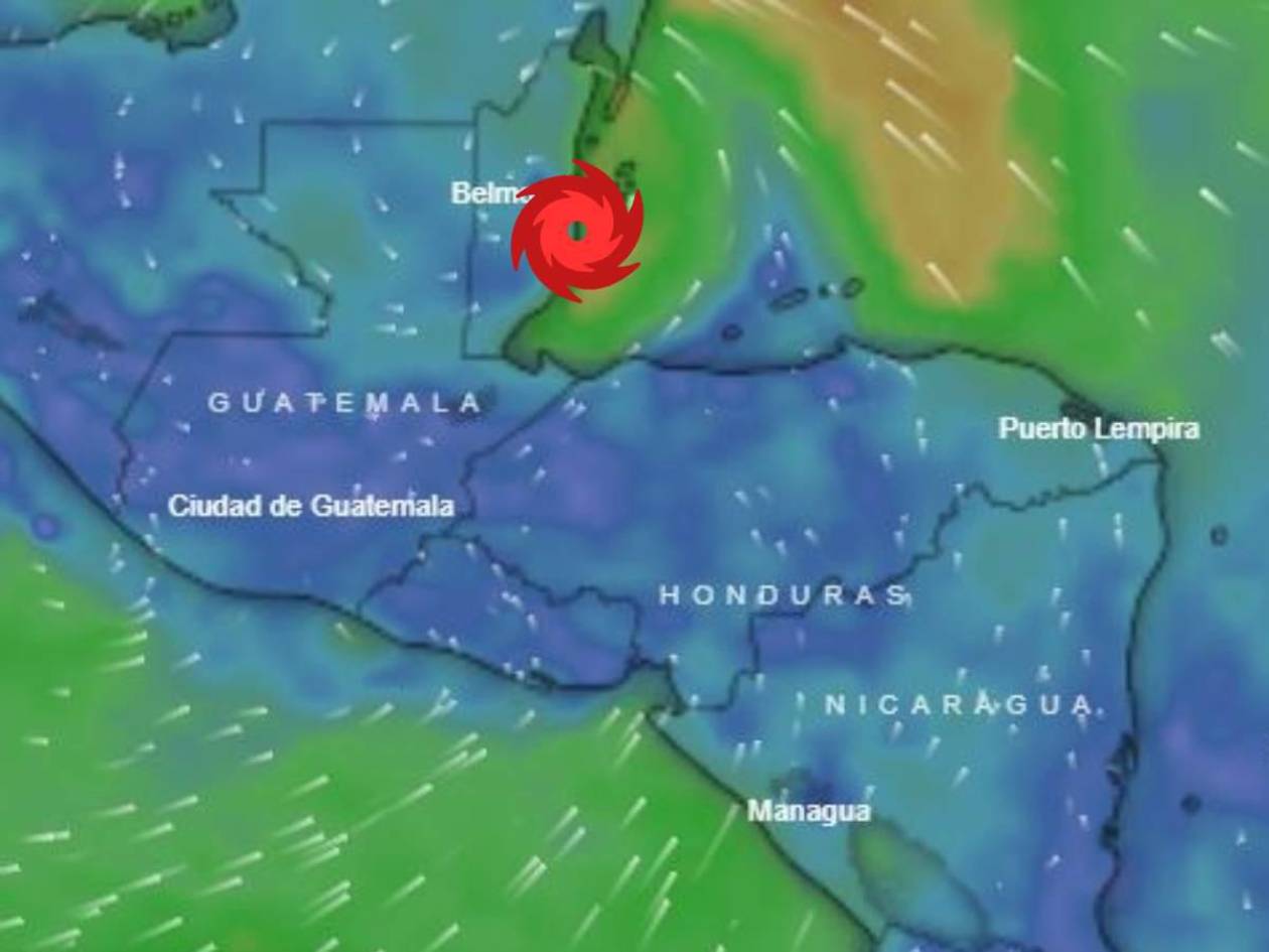 En vivo: Tormenta tropical Sara, trayectoria actual