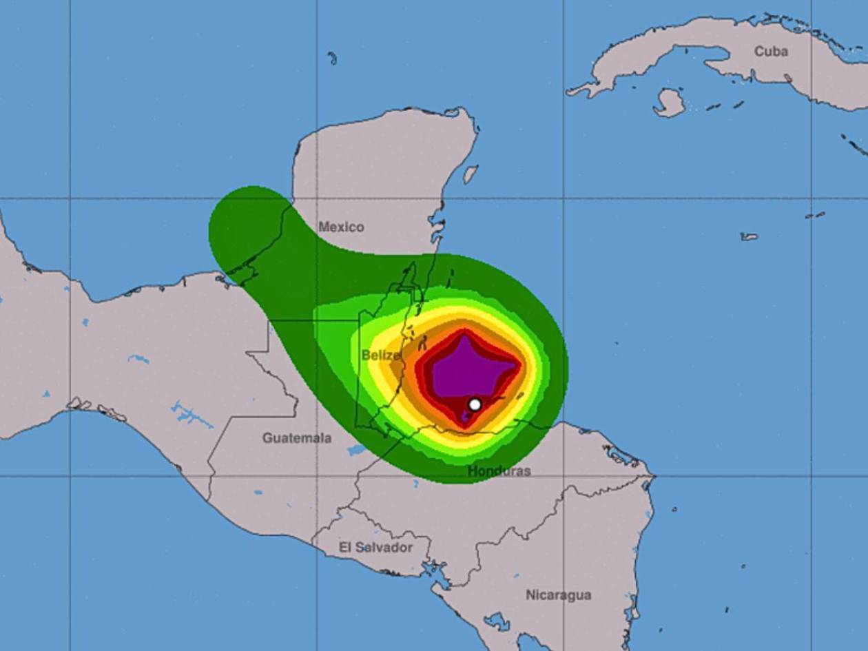 En vivo: Sara continúa en costas de Honduras y avanza lentamente a Belice