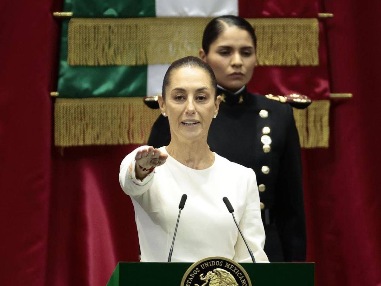 Primer discurso de Claudia Sheinbaum, presidenta de México: “Es tiempo de transformación y de mujeres”