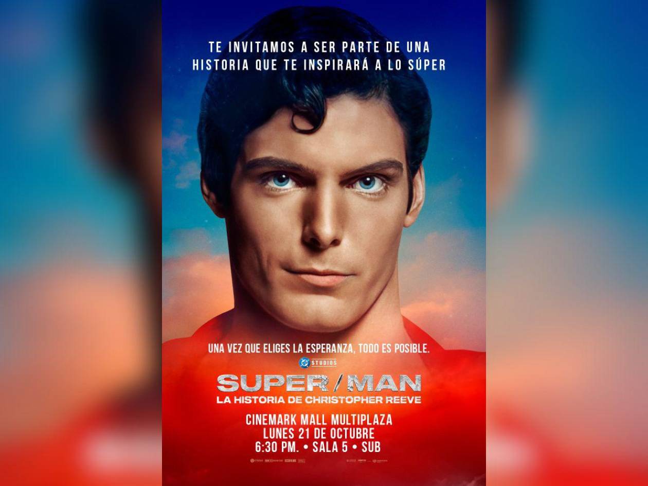 “Super/Man: La historia de Christopher Reeve” ya en cines de Honduras