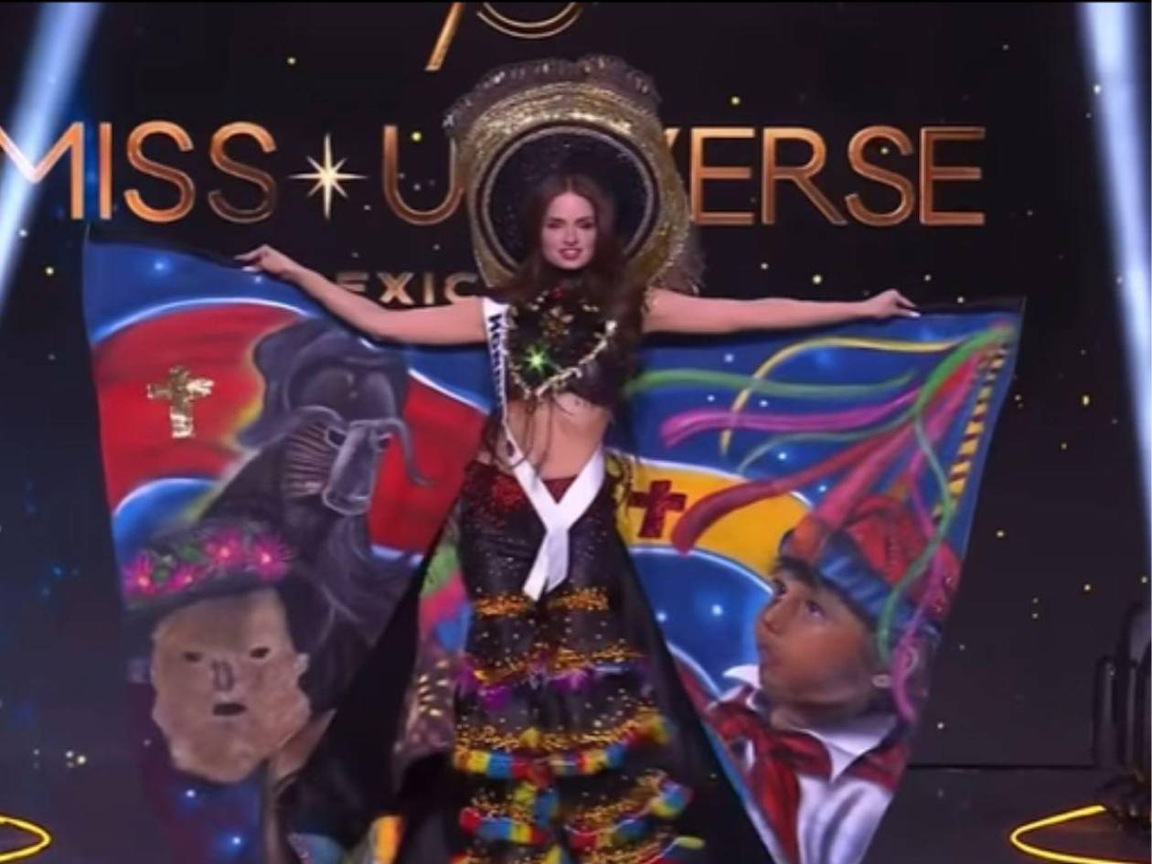 La riqueza cultural y ancestral inspira el traje típico de Miss Honduras