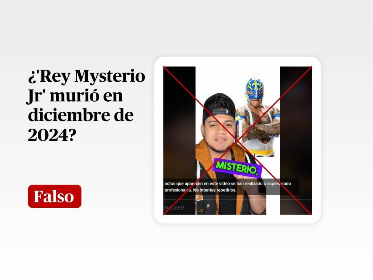 No, “Rey Mysterio” no ha muerto, fue su tío